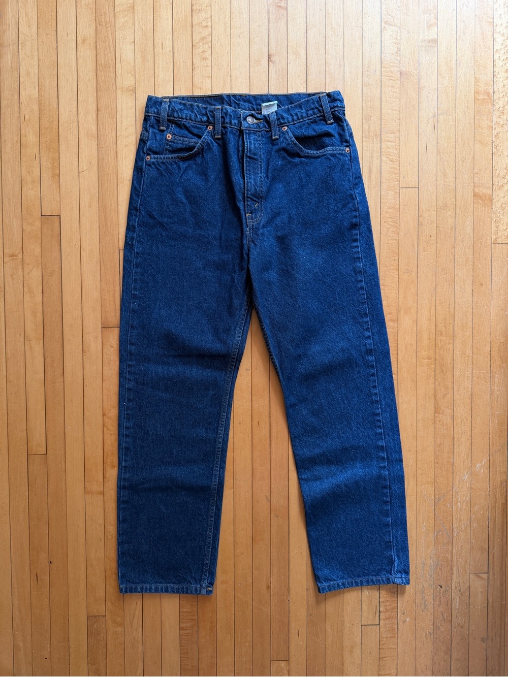 Vintage Levis Orange Tab 20505-0217 Jeans Dark Indigo Wash Denim Sz. 34x29 - Picture 7 of 12